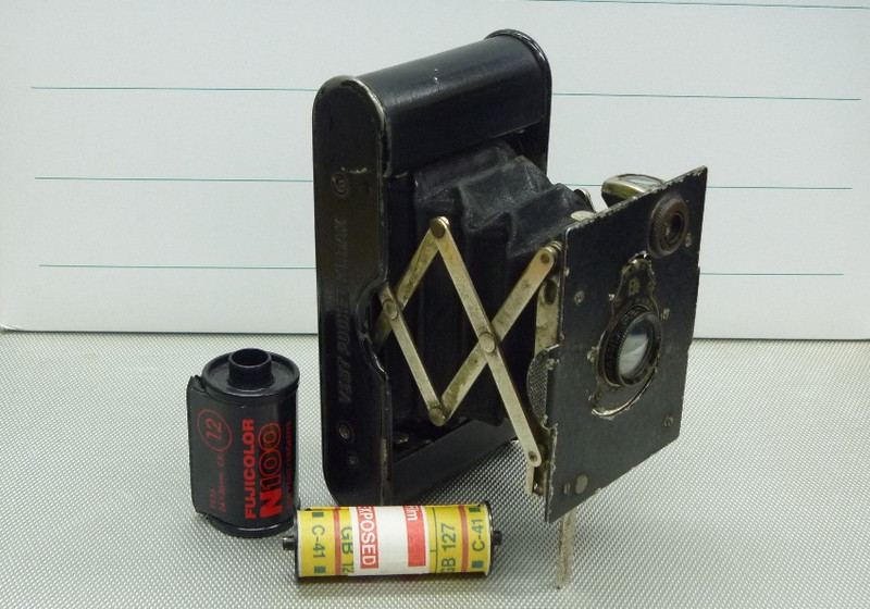 我楽多屋(中古カメラアクセサリーとジャンクカメラ): VEST POCKET KODAK