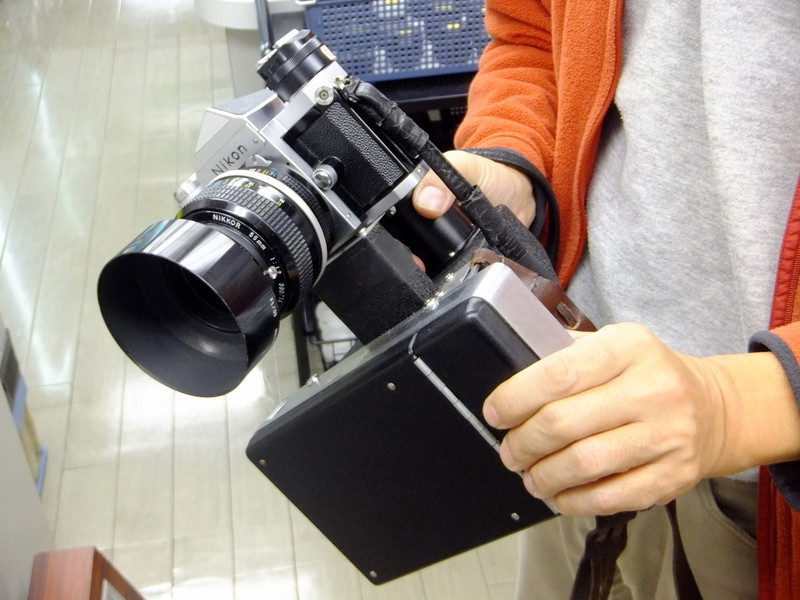 NIKON F用4x5フィルムバック Speed Magny 45 - フィルムカメラ