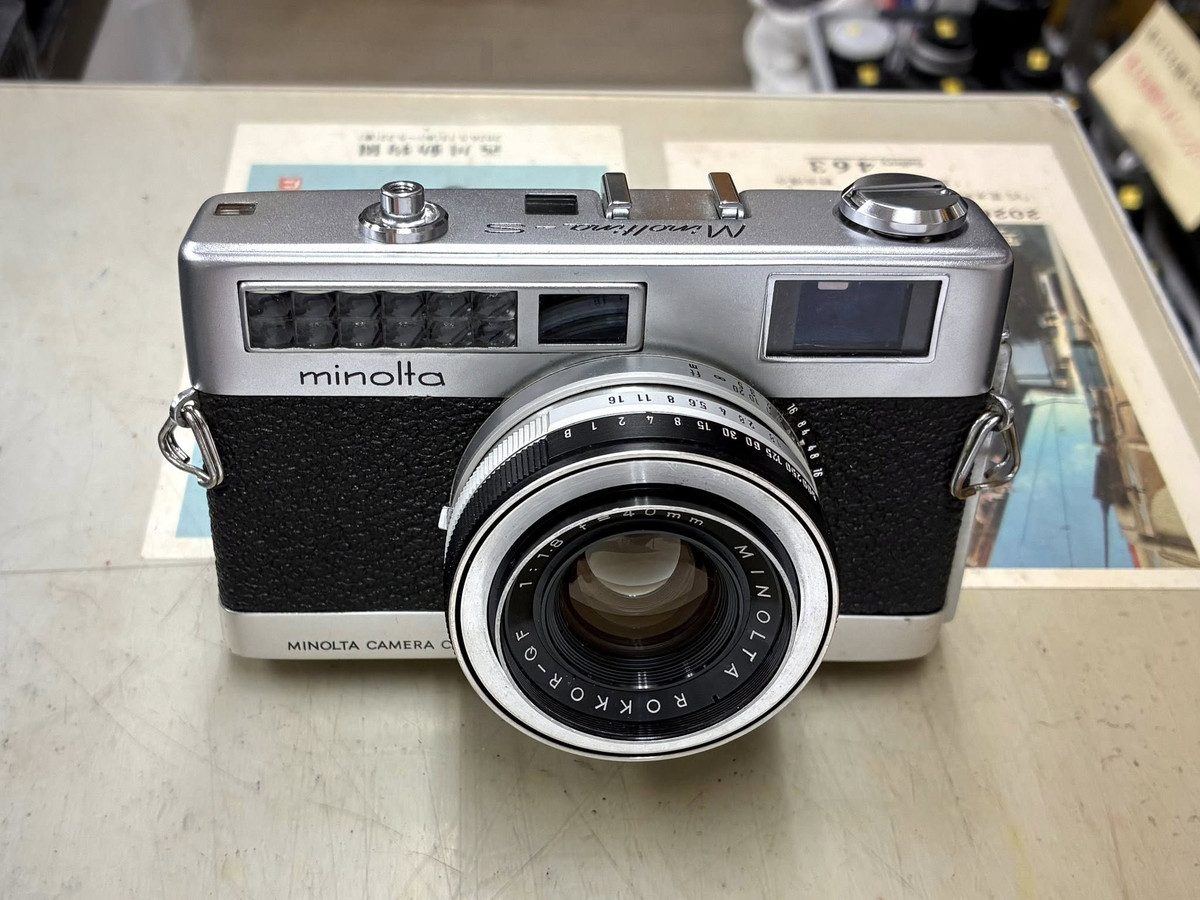 我楽多屋(中古カメラアクセサリーとジャンクカメラ): Minoltina-Sを再認識